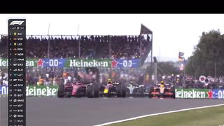 A f1 race formula 1