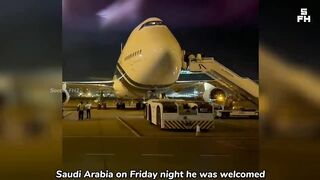 Crowd reaction when Neymar arrived in Riyadh | Al Hilal