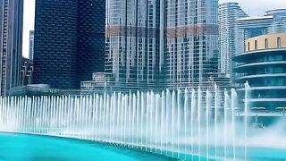 fountain view Burj Khalifa