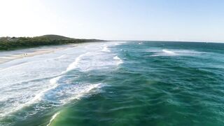 Relaxing Ocean Waves Music _ Flute, Guitar and Piano