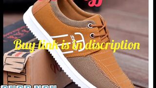 New Men's canvas Shoes Light weight 2023 , 55% off