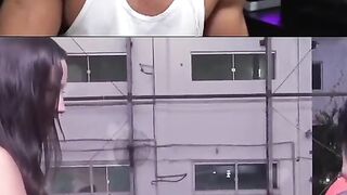 Hudson Amorim reagindo às cantadas