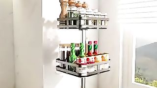 rotating iron storage rack