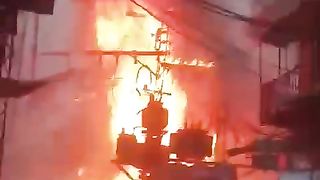 Fire at Market
