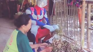 Ultraman have fun