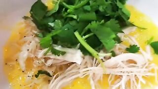 Asian street food 蛋汤