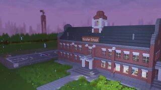 Monster School - SIREN HEAD RIP WITHER GIANT APOCALYPSE ATTACK ESCAPE - Minecraft Animation