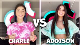 Charlie Damelio vs Addison Rae Tiktok Dance Compilation