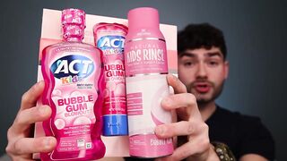 DIY Bubble Gum vs Hubba Bubba Toothbrush!