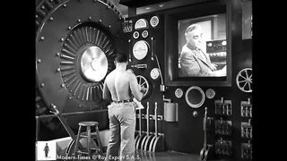Charlie Chaplin - Factory Scene - Modern Times (1936)