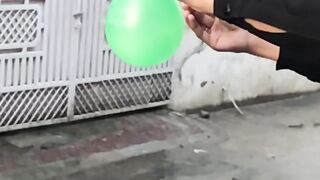 Crazy water balloon experiment ????