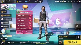IT WENT OUT! NEW MOD MENU UNITED V23 - NEW MOD MENU FREE FIRE UPDATED MOD MENU FF
