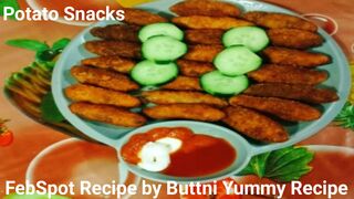 Potato Snacks | Special for kids recipe | Mini Potato rolls | Tea time snacks