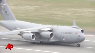 C-17 Globemaster crash footage
