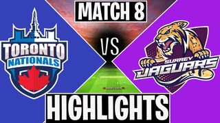 Match 8 Highlights Toronto Nationals vs Surrey Jaguars GT20 Canada Season 3