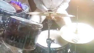 Pastor frank a good drummer