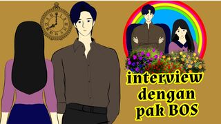 Interview with boss-animasi