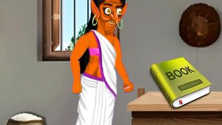 किताब वाली चुडैल????????????| Motu Patlu aur Cock #shorts #viral