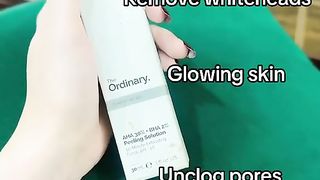 Blackheads.whiteheads.glowing skin and remove acne scars.