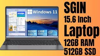 SGIN 15.6 Inch Laptop with 12GB RAM and 512GB SSD | realtecshop