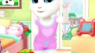 My talking angela 2 vs my talking angela shorts #trend video #viral