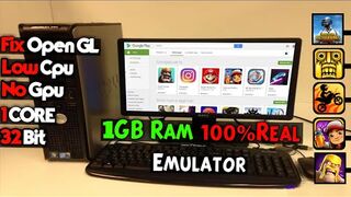 Low End Emulators For Pc World Most Fastest & Lightest Android Emulator For 1GB RAM PC's Live Proof