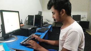Typing on computer