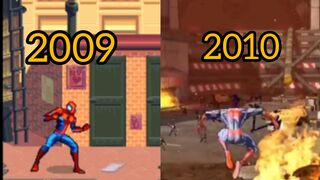Spider-man evolution games part 5 2009-2010