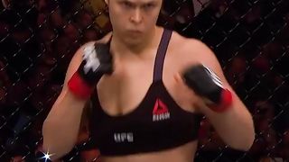 Holly Holm shocked the world in front of the MASSIVE crowd in Australia!