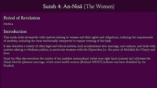 Quran_ 4. Surat An-Nisa (The Women)_ Arabic and English translation.