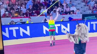 ????‍♂️ Funny | Javelin Jollies: Hilarious Mascot Antics in Budapest | FunFM