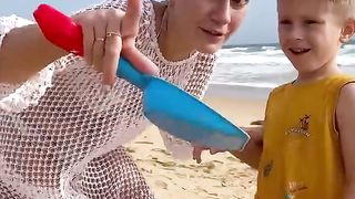 Funny video of beach