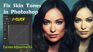 Fix Skin Tones with Curves Adjustment in Photoshop