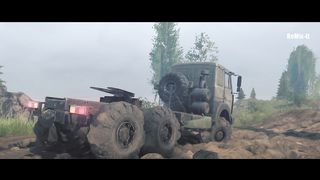 Offroad Truck Car | Passing the Muddy Road | Part 1