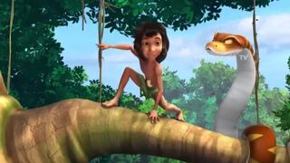 Mogli Cartoon National Big wind Day Jungle  Book