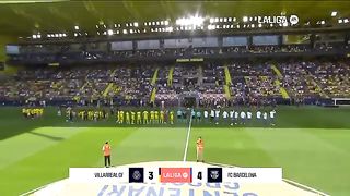 Resumen de Villarreal CF vs FC Barcelona (3-4)