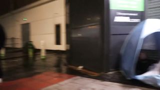 Getting BANNED for Camping Outside Stores With No Sale