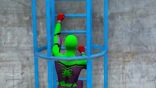 GTA 5 Epic Ragdolls_Spiderman Funny Compilation #511 (GTA5, Euphoria Physics, Funny Moments) #shorts
