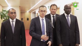 BINANCE  était en cote d'ivoire