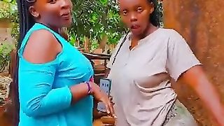 Kenyan girls dancing show