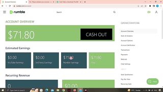 Trending Rumble Earn money