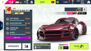BXR Bailey blade GT1. Asphalt 9 Legends