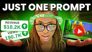 How I Create Faceless Youtube Channel Videos With ONE PROMPT in 5 MINS FOR FREE (AMAZING NEW METHOD)