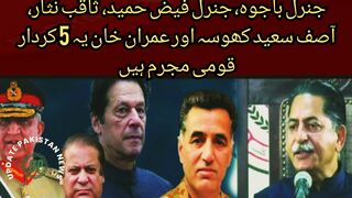 General Bajwa, General Faiz Hameed, Saqib Nisar, Asif Saeed Khosa and Imran Khan these 5 characters are national criminals.