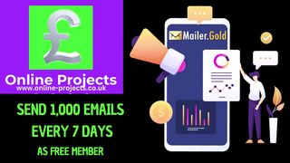 Email 1,000 Members Every 7 Days For Free with Mailer Gold
