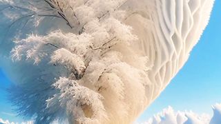 Such a beautiful snow scene, of course I want to share it with you