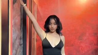 Look at her in black dress she is just 19