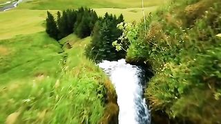 Waterfall natural sound
