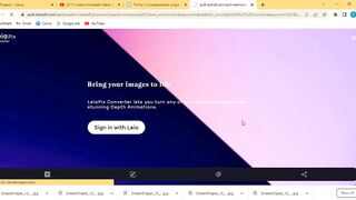 LeiaPix Converter (Create an Animated Video BG)