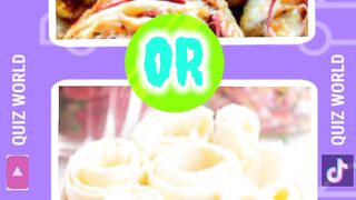 Would you rather eat Pizza Rolls or Ice cream Roll